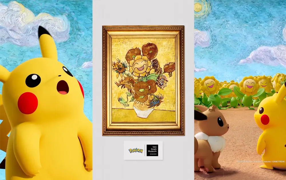 Van Gogh x Pokemon