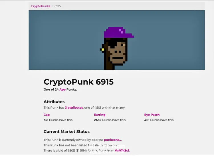 CryptoPunk 6915